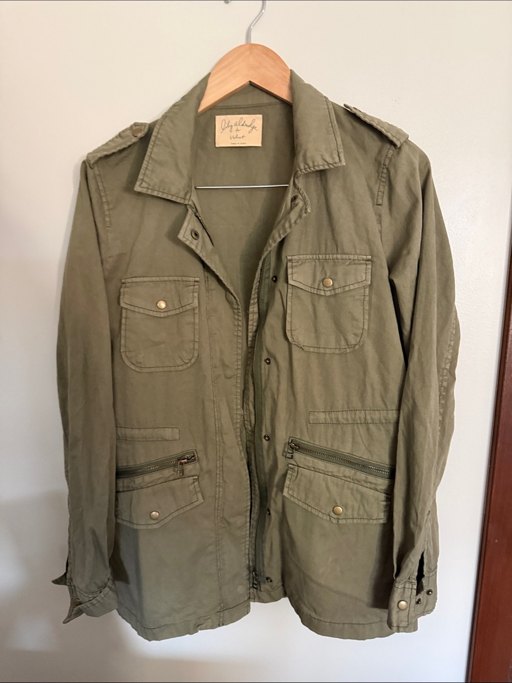 Olive Field Jacket - Women’s Casual Utility Coat